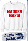 11th grade Gildan White Sweatshirt