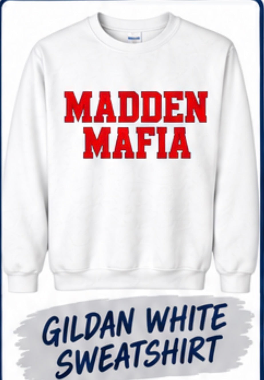 11th grade Gildan White Sweatshirt