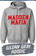 11th grade Gildan gray hoodie