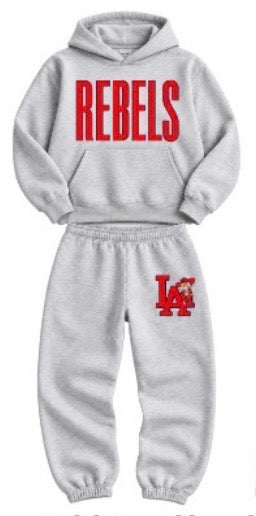 1st Grade Gray Jogger Set
