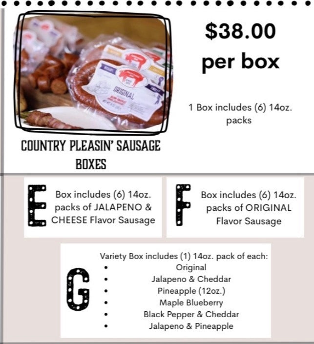1st Grade Country Pleasin' Meats